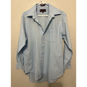 Vtg Etienne Aigner Men's Button Down Shirt Size 16 1/2 32/33 Business Career